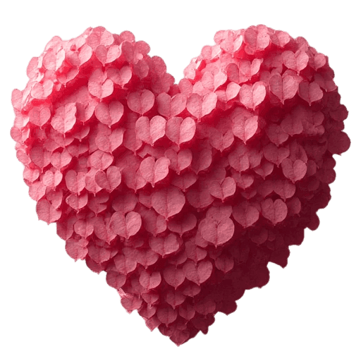 Hearts Transparent Background